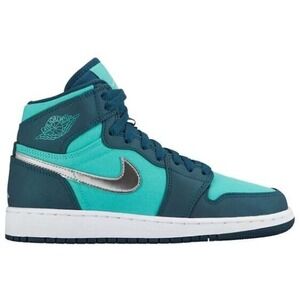 (GS) Air Jordan‎ 1 Retro High 'Hyper Jade' 332148-318 Size 7Y Clean Market $439